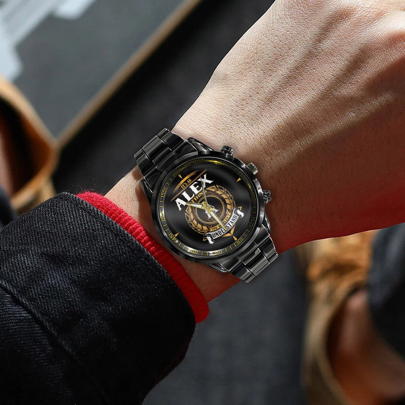 ALEX Personalized Watch, Premium Gift for Anniversary