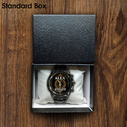 ALEX Personalized Watch, Premium Gift for Anniversary