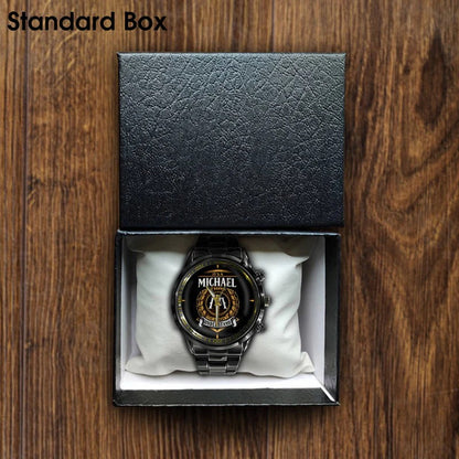 MICHAEL Personalized Watch, Premium Gift for Anniversary